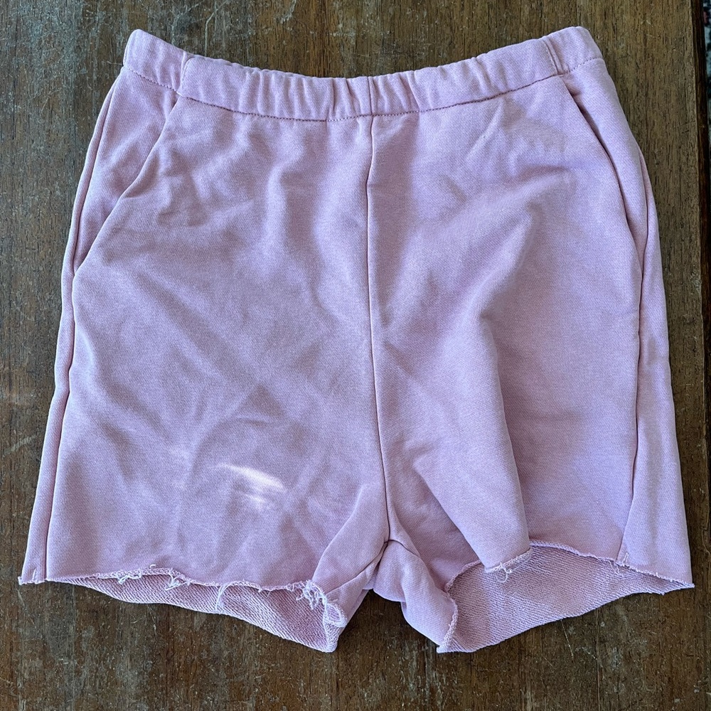 High waist lounge shorts